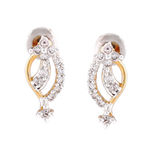 Buy Estele Gold Plated CZ Flower Designer Necklace Set for Women - Purplle