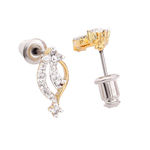 Buy Estele Gold Plated CZ Flower Designer Necklace Set for Women - Purplle