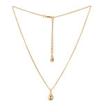 Buy Estele Gold Plated Distinctive Necklace Set with Crystal for Women - Purplle