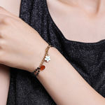 Buy Estele Gold Plated Amore Mangalsutra Bracelet for Women - Purplle