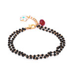 Buy Estele Gold Plated Amore Mangalsutra Bracelet for Women - Purplle