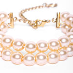 Buy Estele Gold Plated Sterlling 2 Line Pearl Bracelet for Women - Purplle