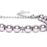 Buy Estele Rhodium Plated Pleasant Pearl Bracelet for Women - Purplle