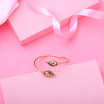 Buy Estele Gold Plated Antique Shank Charm Designer Bracelet for Women - Purplle