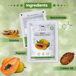 Buy TNW The Natural Wash Papaya Face Sheet Mask 20 gm - Purplle