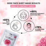 Buy TNW The Natural Wash Rose Face Sheet Mask 20 gm - Purplle