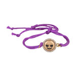 Buy Estele Gold Plated Cool Emoji Designer Rakhi with Austrian Crystals and Fancy silk Thread - Purplle