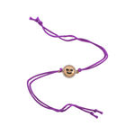 Buy Estele Gold Plated Cool Emoji Designer Rakhi with Austrian Crystals and Fancy silk Thread - Purplle