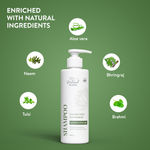 Buy Natural Infusions Hair Shampoo - Zero Hairfall & Zero Dandruff - Infused with Redensyl - Contains Brahmi, Aloe Vera Extract - Suitable for All Hair Types - For Men, Women - 250ml (Pack of 1) - Purplle