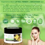 Buy EARTH THERAPY® Whitening & Tightening Collagen Night Cream for Naturally Beautiful Skin for Women n Men - 50gm (2) - Purplle