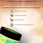 Buy EARTH THERAPY® Anti Acne & Pimple Face pack for WOMEN for excellent soothing and glowing effect - 75g - Purplle