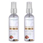 Buy EARTH THERAPY Set of 2 x 100ml Hair Smoothie Serum with Argan Oil Infusion Conditioner - Purplle