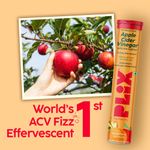 Buy PLIX Apple Cider Vinegar Effervescent for Weight Loss (Orange Squeeze) - 15 Tablets, Pack Of 1 - Purplle