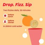 Buy PLIX Apple Cider Vinegar Effervescent for Weight Loss (Orange Squeeze) - 15 Tablets, Pack Of 1 - Purplle
