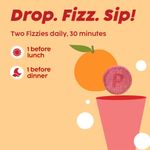 Buy PLIX World's First Apple Cider Vinegar 15 Effervescent Tablets, Pack of 4 (Orange Squeeze) with vitamin B12 | 100% vegan | No added Sugar | Easy to consume| Gluten Free - Purplle