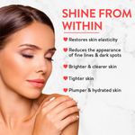 Buy PLIX Beauty Glow Combo Glutathione 15 Effervescent Tablets and Collagen Builder Powder (200g) Combo for Youthful and Glowy Skin - Purplle