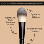 Buy Cuffs N Lashes Makeup Brushes, F020 Powder Sweep Brush - Purplle