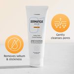 Buy Dermafique Vitality Flash Facial Cleanser – 100ml, Orange Zest Extract Removes Sebum (Oil), Face Wash with Micro Pearls Exfoliator - Purplle