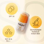 Buy Dermafique Soleil Defense Gel Creme SPF 30 Sunscreen, for All Skin Types, Protects from tanning and pigmentation, Targets UVA, UVB, Infra-red and Visibile Light, , Lightweight & Non-sticky, Dermatologist Tested, paraben free (50 gm) - Purplle