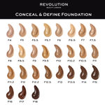 Buy Makeup Revolution Conceal & Define Foundation F9 (23 ml) - Purplle