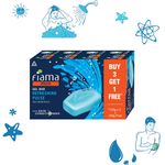Buy Fiama Men Refreshing Pulse Gel Bar, With Sea Minerals & Skin Conditioners - 125g (Buy 3 Get 1 Free) - Purplle