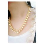 Buy PUJVI Golden Mala Necklace Set - Purplle