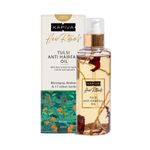 Buy Kapiva Tulsi Anti-Hair Fall Oil (200 ml) | With Tulsi actives for hairfall control and regrowth| Bhringraj, Brahmi & 17 others herbs - Purplle