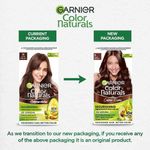 Buy Garnier Color Naturals Creme hair color, Shade 5 Light Brown, ( 70 ml + 60 g) - Purplle