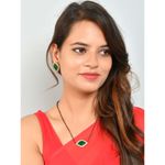 Buy Silvermerc Designs Tulsi Budh Mangalsutra - Purplle