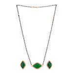 Buy Silvermerc Designs Tulsi Budh Mangalsutra - Purplle