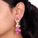Buy Ishhaara GRADIENT DROP EARRINGS - Purplle