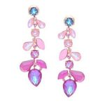 Buy Ishhaara GRADIENT DROP EARRINGS - Purplle
