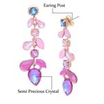 Buy Ishhaara GRADIENT DROP EARRINGS - Purplle
