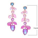 Buy Ishhaara GRADIENT DROP EARRINGS - Purplle