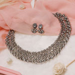 Buy Ishhaara DIAMOND CHOKER NECKLACE - SILVER - Purplle