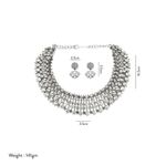 Buy Ishhaara DIAMOND CHOKER NECKLACE - SILVER - Purplle