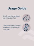 Buy GUBB Caramel Hues Hair Clips - Purplle