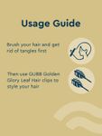 Buy GUBB Golden Glory Leaf Hair Clips - Purplle