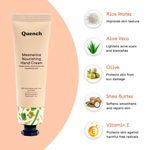 Buy Quench Rice Water Hand Cream With Aloe Vera & Shea Butter (Delicately Scented) - 30ml - Purplle