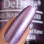 Buy DeBelle Gel Nail Lacquer Chrome Wine Metallic Purple Nail Polish - 8 ml - Purplle