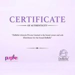 Buy DeBelle Gel Nail Lacquer Chrome Wine Metallic Purple Nail Polish - 8 ml - Purplle