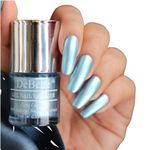 Buy DeBelle Gel Nail Lacquer Aqua Frenzy Metallic Sky Blue Nail Polish - Purplle