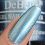 Buy DeBelle Gel Nail Lacquer Aqua Frenzy Metallic Sky Blue Nail Polish - Purplle
