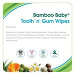 Buy Aleva Naturals Bamboo Baby Tooth 'n' Gum Wipes, 30 Counts - Purplle
