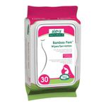 Buy Aleva Naturals Bamboo Fem Wipes, 30 Counts - Purplle
