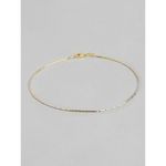 Buy Zavya 925 Sterling Silver Anklet Gold-Plated - Single| With Certificate of Authenticity and 925 Hallmark - Purplle