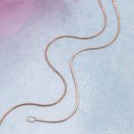 Buy Zavya 925 Sterling Silver Anklet Rose Gold-Plated - Single| With Certificate of Authenticity and 925 Hallmark - Purplle