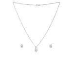 Buy Zavya 925 Sterling Silver Jewellery Set | With Certificate of Authenticity and 925 Hallmark - Purplle