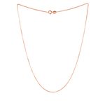 Buy Zavya 925 Sterling Silver Chain Rose Gold-Plated | With Certificate of Authenticity and 925 Hallmark - Purplle