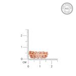Buy Zavya 925 Sterling Silver Toe Rings Rose-Gold Plated CZ Studded Leafy Adjustable | With Certificate of Authenticity and 925 Hallmark - Purplle